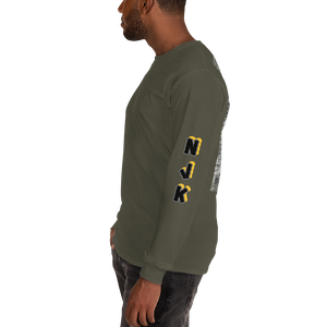 Silvah Surfah Bart Men’s Long Sleeve Shirt