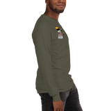 Silvah Surfah Bart Men’s Long Sleeve Shirt