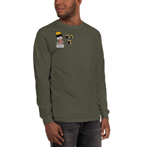 Silvah Surfah Bart Men’s Long Sleeve Shirt