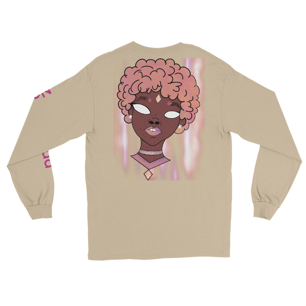 Puffy Pink Long Sleeve T-Shirt