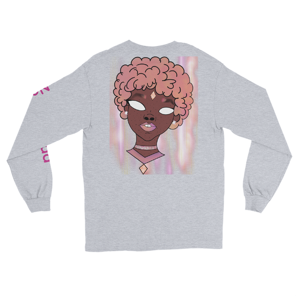 Puffy Pink Long Sleeve T-Shirt