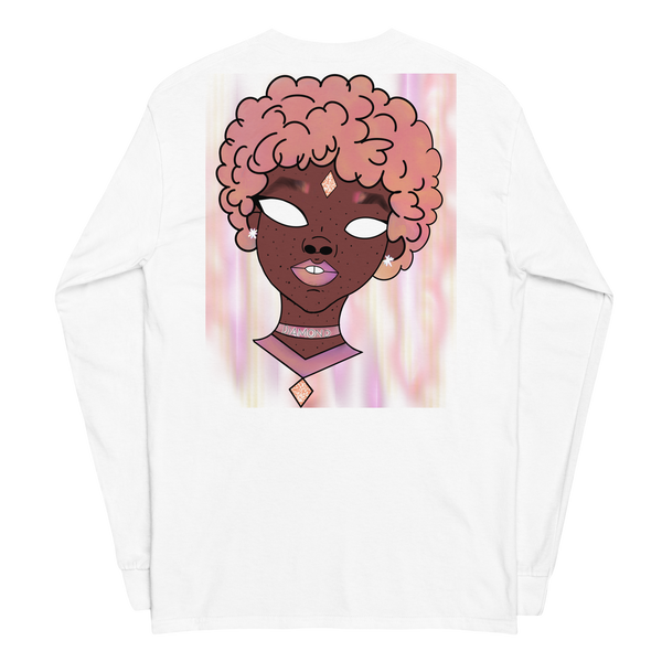 Puffy Pink Long Sleeve T-Shirt