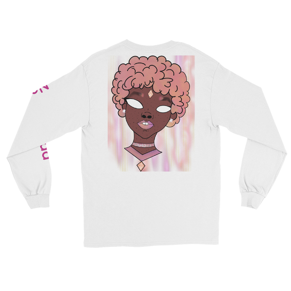 Puffy Pink Long Sleeve T-Shirt