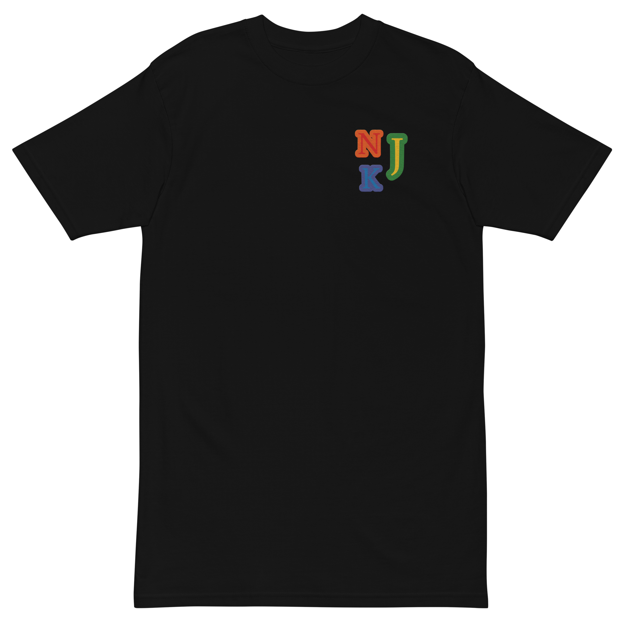 True Pride Men’s Embroidered Premium Heavyweight Tee