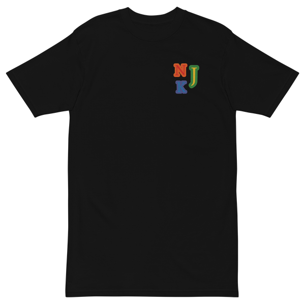 True Pride Men’s Embroidered Premium Heavyweight Tee