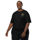 True Pride Men’s Embroidered Premium Heavyweight Tee