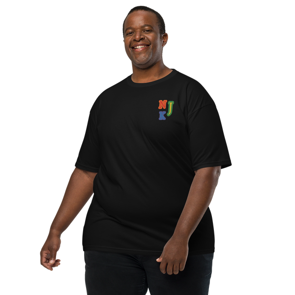 True Pride Men’s Embroidered Premium Heavyweight Tee