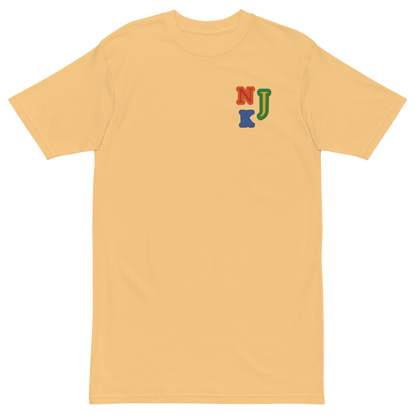 True Pride Men’s Embroidered Premium Heavyweight Tee