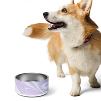 Blue Booberry Pet Bowl