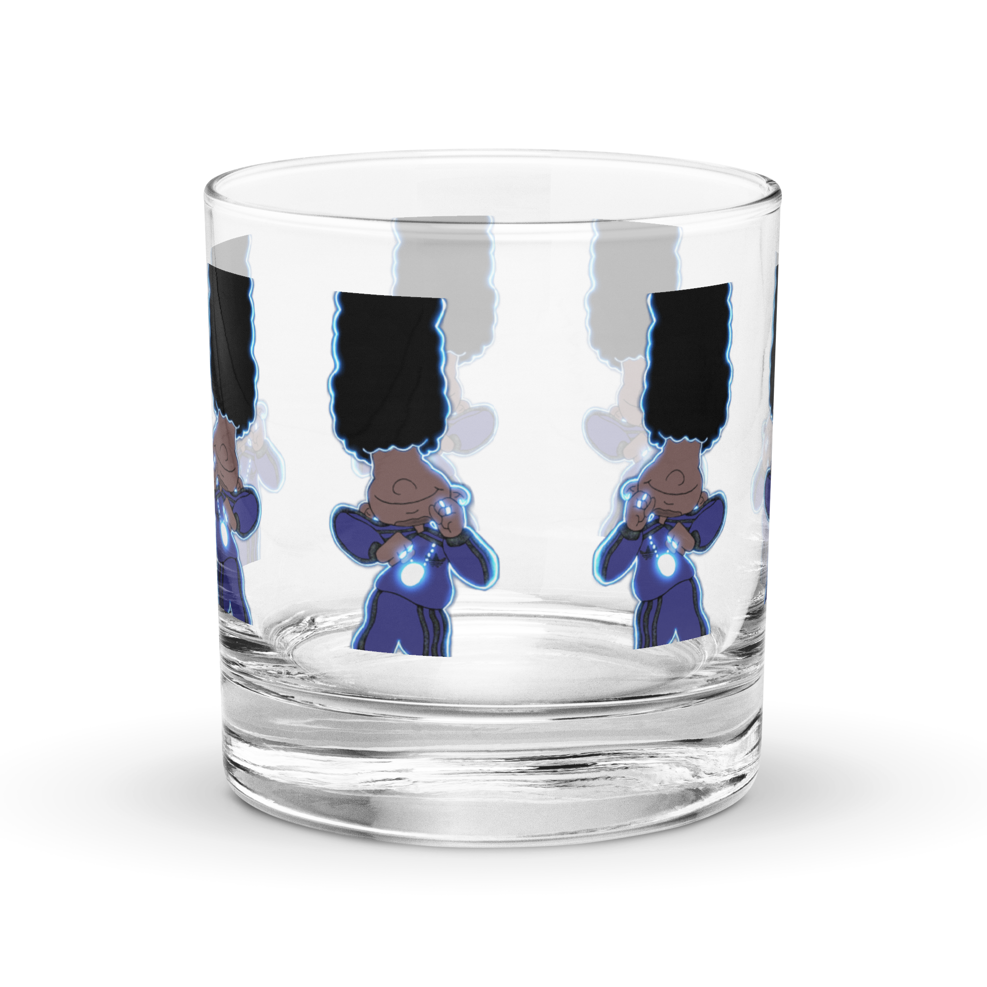 Berry Blues On The Rocks Glass