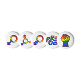 Queers Set Of Pin Buttons