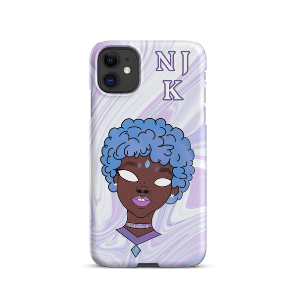Blue Booberry Snap Case For iPhone®