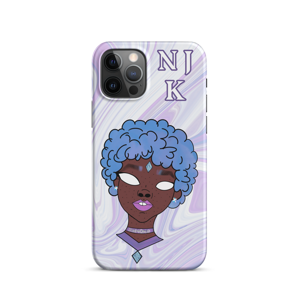 Blue Booberry Snap Case For iPhone®