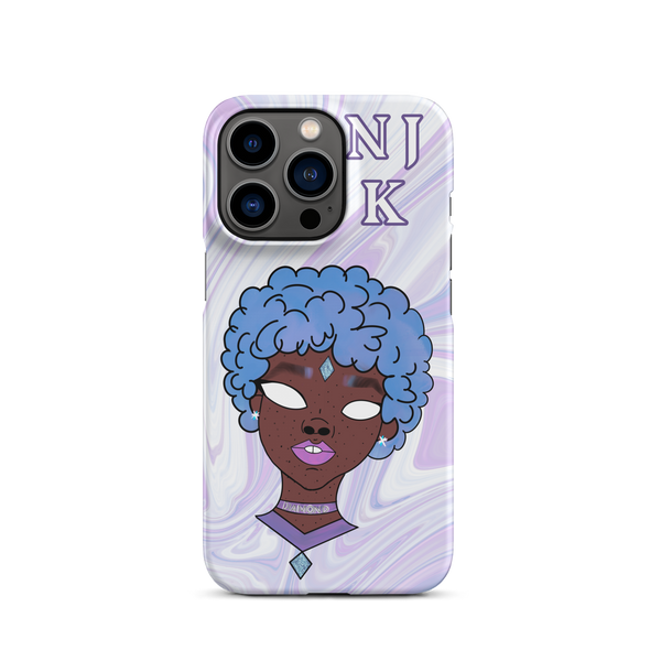 Blue Booberry Snap Case For iPhone®