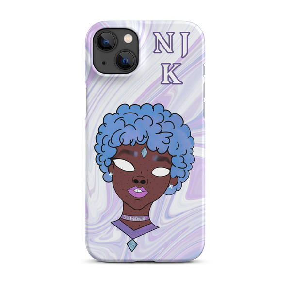 Blue Booberry Snap Case For iPhone®