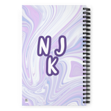 Blue Booberry Spiral Notebook