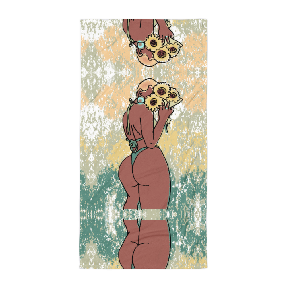 Big Booty Belle Bald Towel
