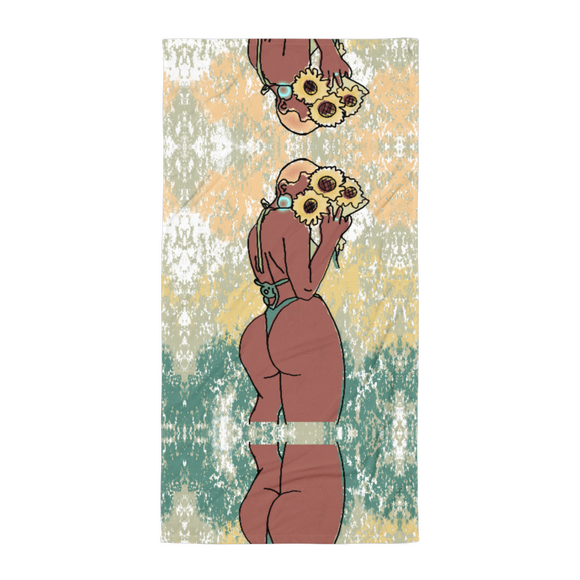 Big Booty Belle Bald Towel