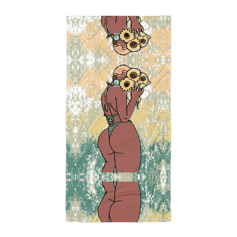 Big Booty Belle Bald Towel