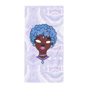 Blue Booberry Towel