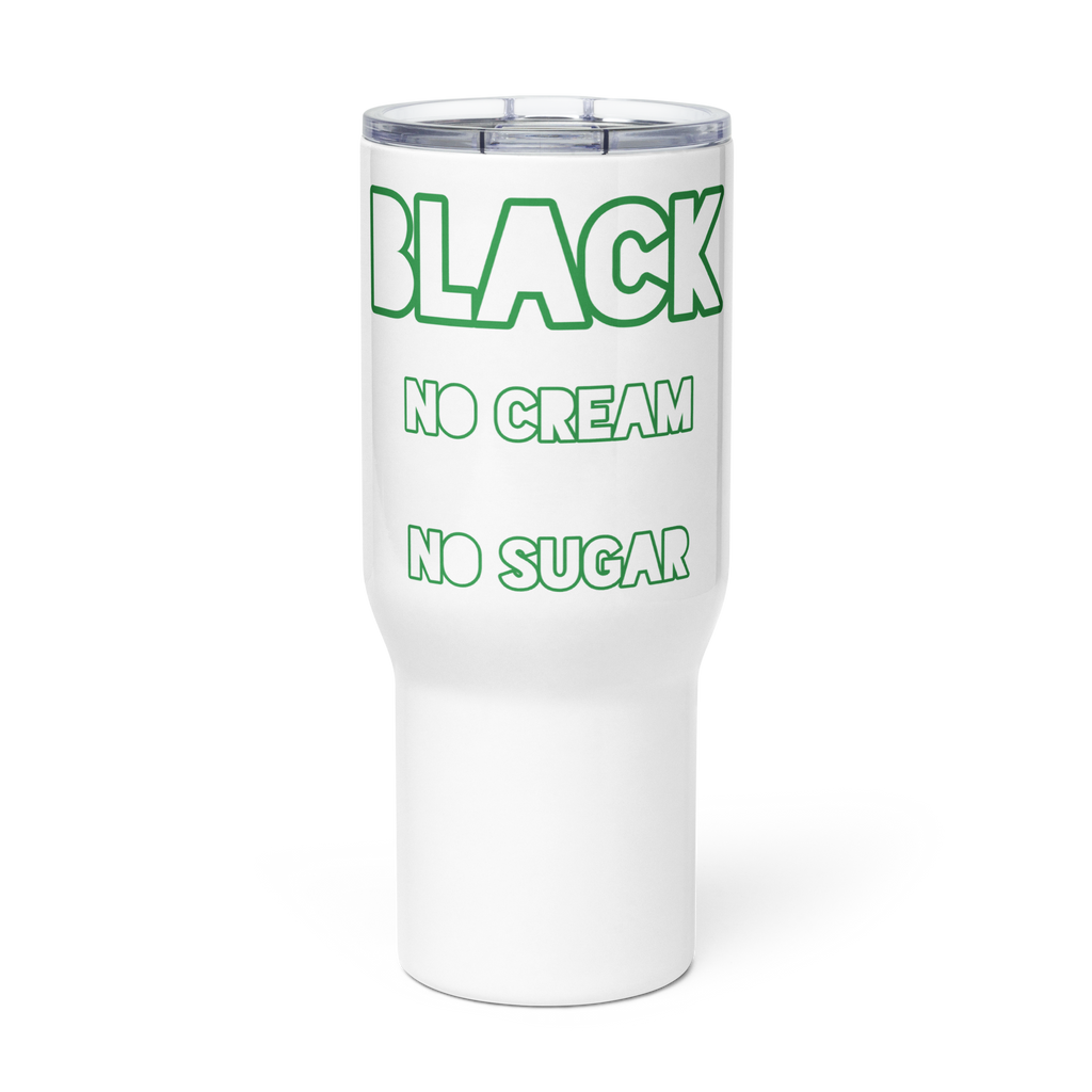 100% Travel Mug With A Handle