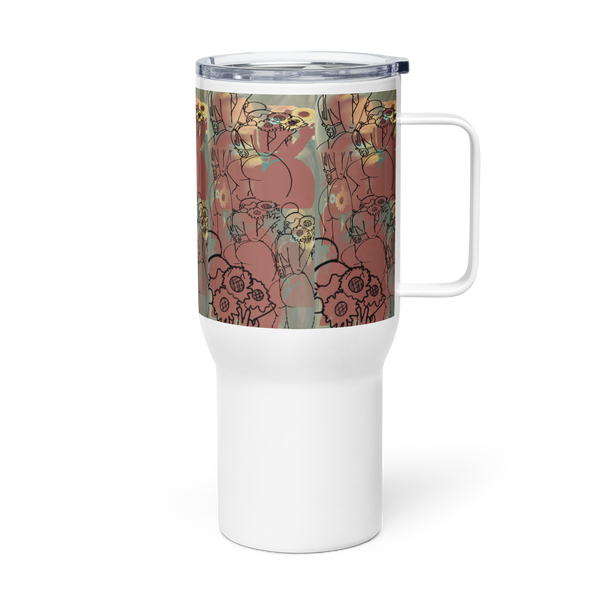 Big Booty Belle’s Travel Mug With A Handle