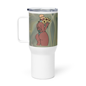 Big Booty Belle Travel Mug With A Handle