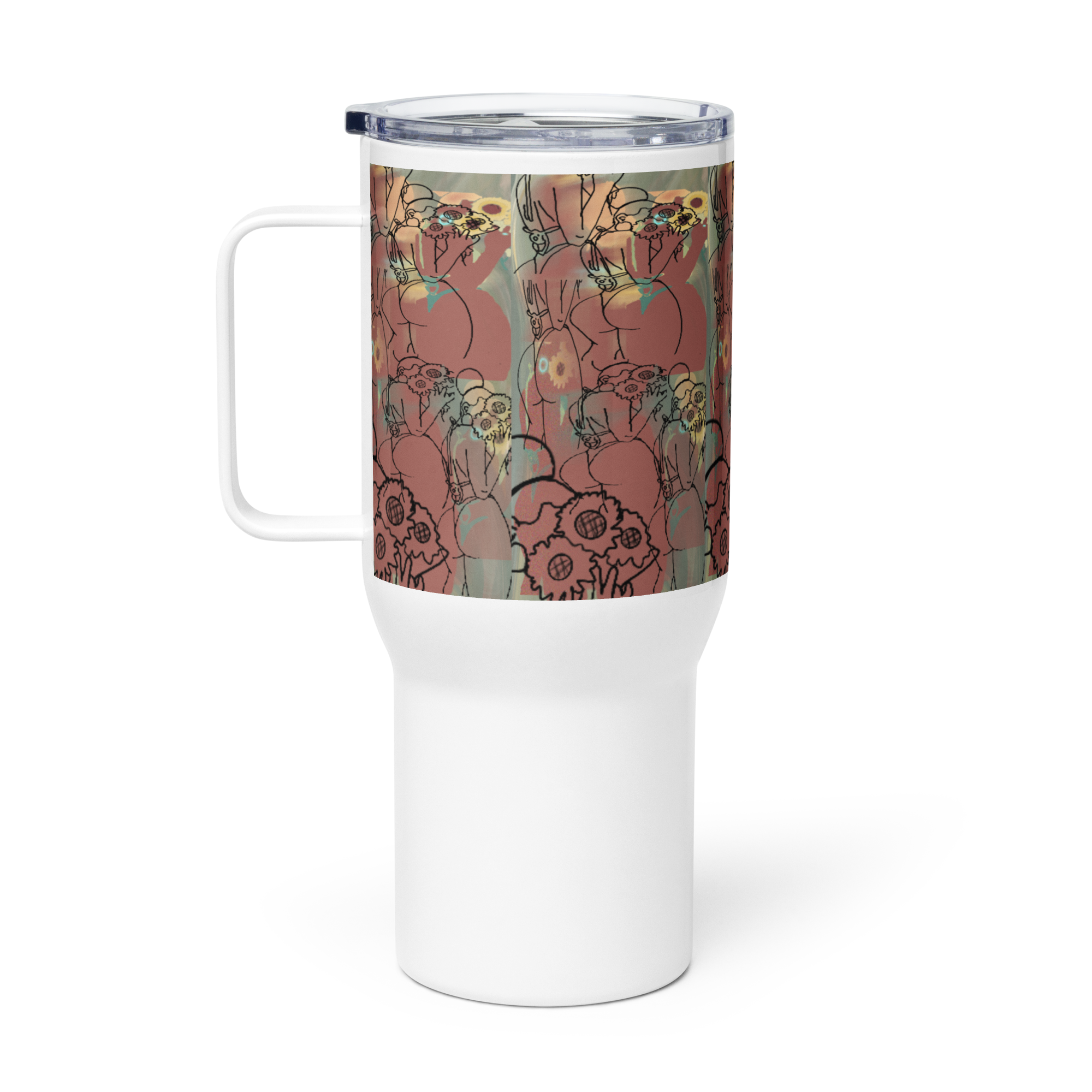 Big Booty Belle’s Travel Mug With A Handle