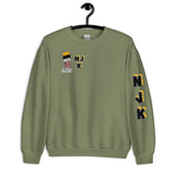 Silvah Surfah Bart Unisex Sweatshirt