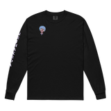 Blue Booberry Garment-Dyed Heavyweight Long-Sleeve Shirt