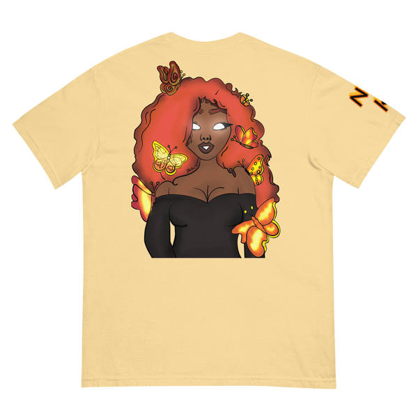 The Za Unisex Garment-Dyed Heavyweight T-Shirt