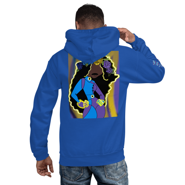 She Goes Unisex Hoodie