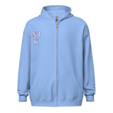 Blue Booberry Unisex Heavy Blend Zip Hoodie