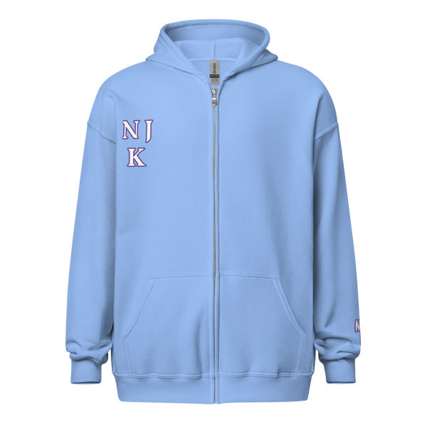 Blue Booberry Unisex Heavy Blend Zip Hoodie
