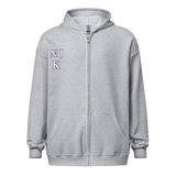 Blue Booberry Unisex Heavy Blend Zip Hoodie