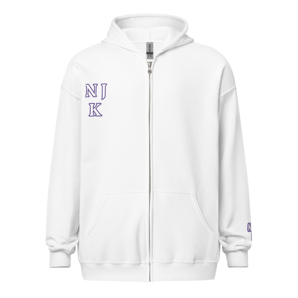 Blue Booberry Unisex Heavy Blend Zip Hoodie