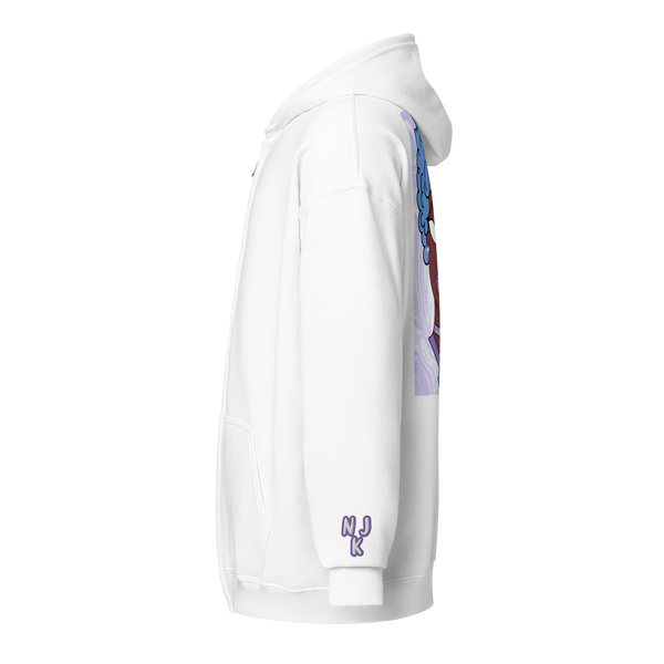 Blue Booberry Unisex Heavy Blend Zip Hoodie