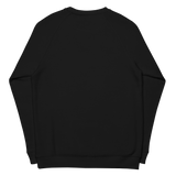 True Pride Unisex Embroidered Organic Raglan Sweatshirt