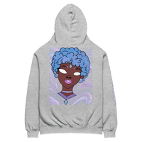 Blue Booberry Unisex Oversized Hoodie