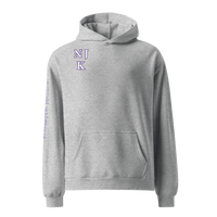 Blue Booberry Unisex Oversized Hoodie