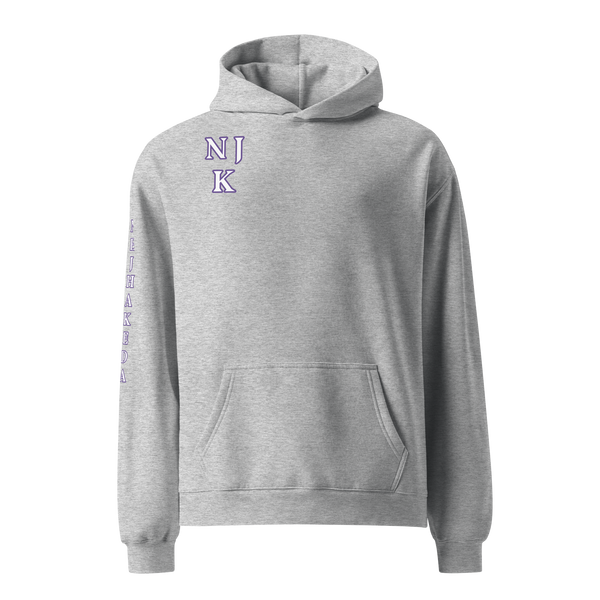 Blue Booberry Unisex Oversized Hoodie