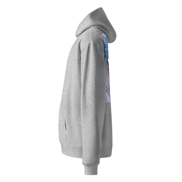 Blue Booberry Unisex Oversized Hoodie