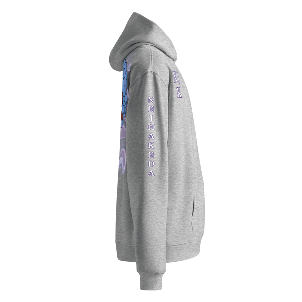 Blue Booberry Unisex Oversized Hoodie