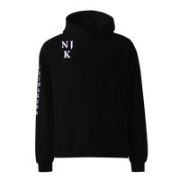 Blue Booberry Unisex Oversized Hoodie