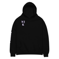 Blue Booberry Unisex Oversized Hoodie