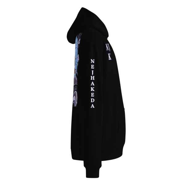 Blue Booberry Unisex Oversized Hoodie