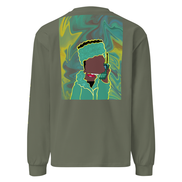 Blesser Bart Premium Heavyweight Long Sleeve Shirt