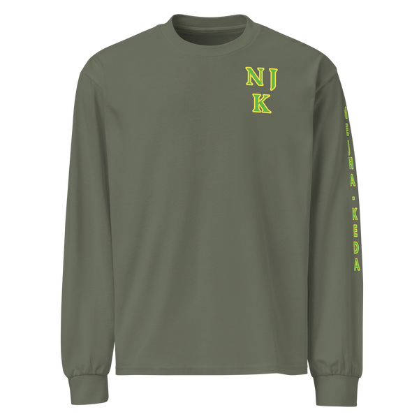 Blesser Bart Premium Heavyweight Long Sleeve Shirt