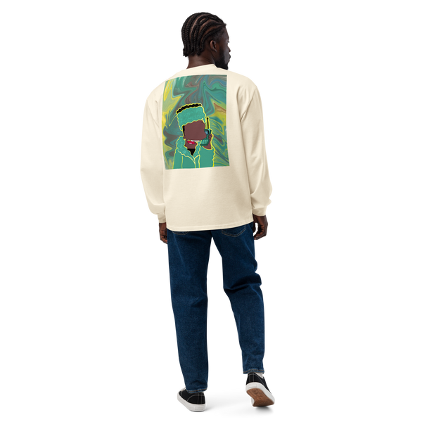 Blesser Bart Premium Heavyweight Long Sleeve Shirt