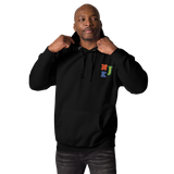 True Pride Embroidered Unisex Hoodie